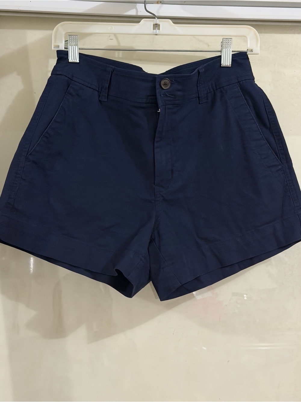a new day Navy Flat-Front Casual Men's Shorts